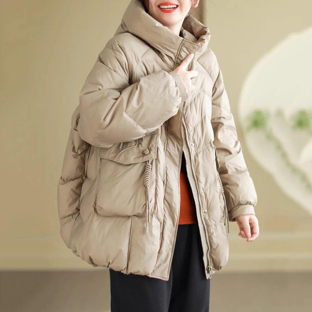 Schinteon Sieviešu dūnu jaka Ikdienas Brīvs