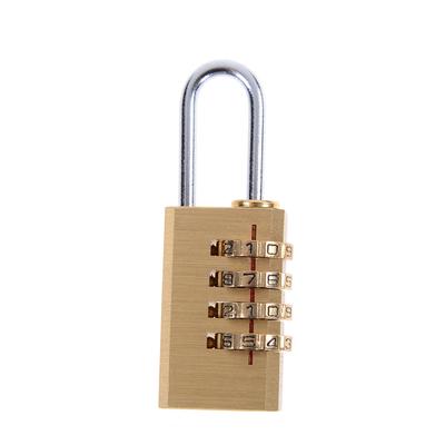 Cadenas à combinaison à 4 chiffres avec mot de passe pour sac de voyage portable