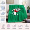 7up Bubble Logo Flannel Blanket Warm Soft Halloween Christmas Couch Warm Cozy Decorative Decor Gift for All Season