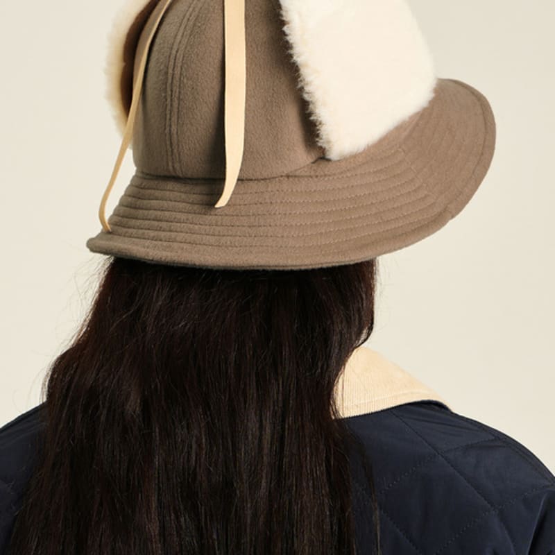 WHITE SANDS Haar Wollmischung Ohrenschützer Fischerhut McRae (5 Farben)