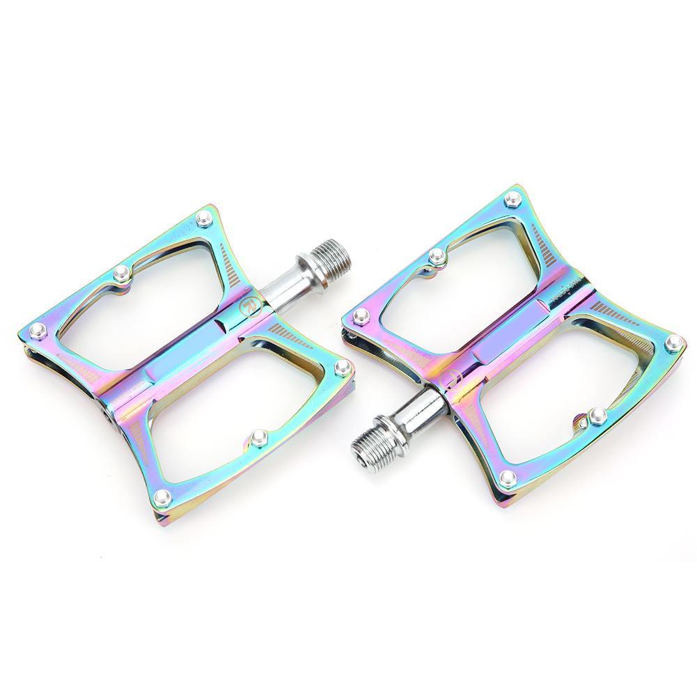 Mountain Bike   Accessories Left Right Non-slip Aluminum Alloy Bearing Pedals(Multiple Colors )