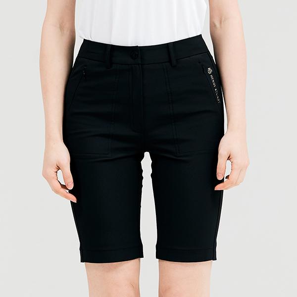 HENRY STUART Women'S Two-Way Half-Length Pants Black