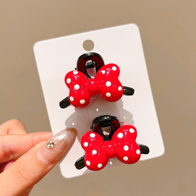 

Красный бант в горошекМашинка для стрижки волосМилый и девичийЗажим для челки BB-зажим Боковой зажимАксессуар для волос Red and white grabber