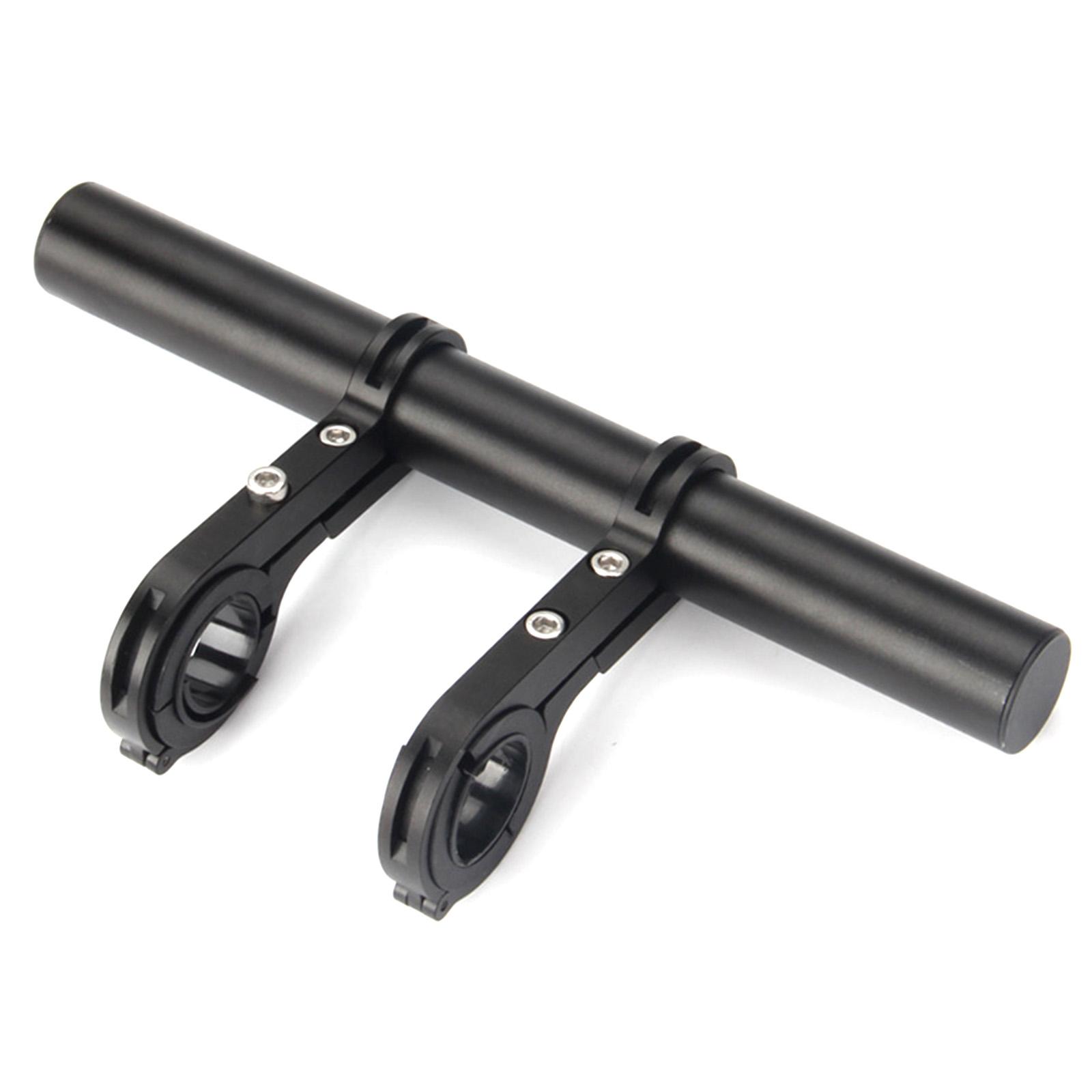 

Bike Handlebar Extender Double Bicycle-Handlebar Extension Bracket for Holding Lamp Speedometer GPS-Phone Mount Holder чорний