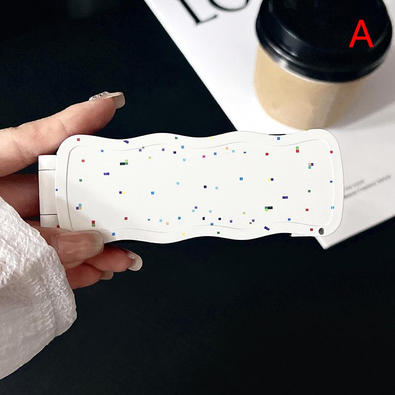 

Расческа для волос складная массажная расческа массажная головка антистатическая портативная дорожная расческа для волос расчески для девочек с зеркалом и комплектом материалов