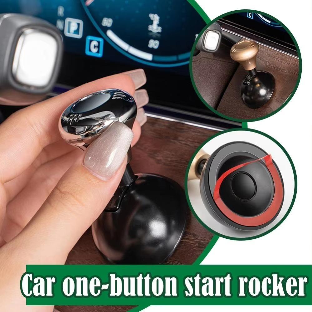 Remodeling Accessories One-Touch Start Button Push Start Auto Ignition Button Cover