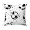 Football Soccer Cushions Pillowcase Printed Polyester 45X45Cm Throw Pillow Cover Decorative Sofa Cushion Pillowslip Home Decor