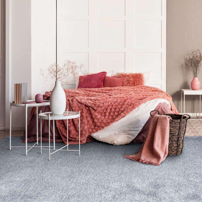 Tapis salon lumineux gris clair 160x230