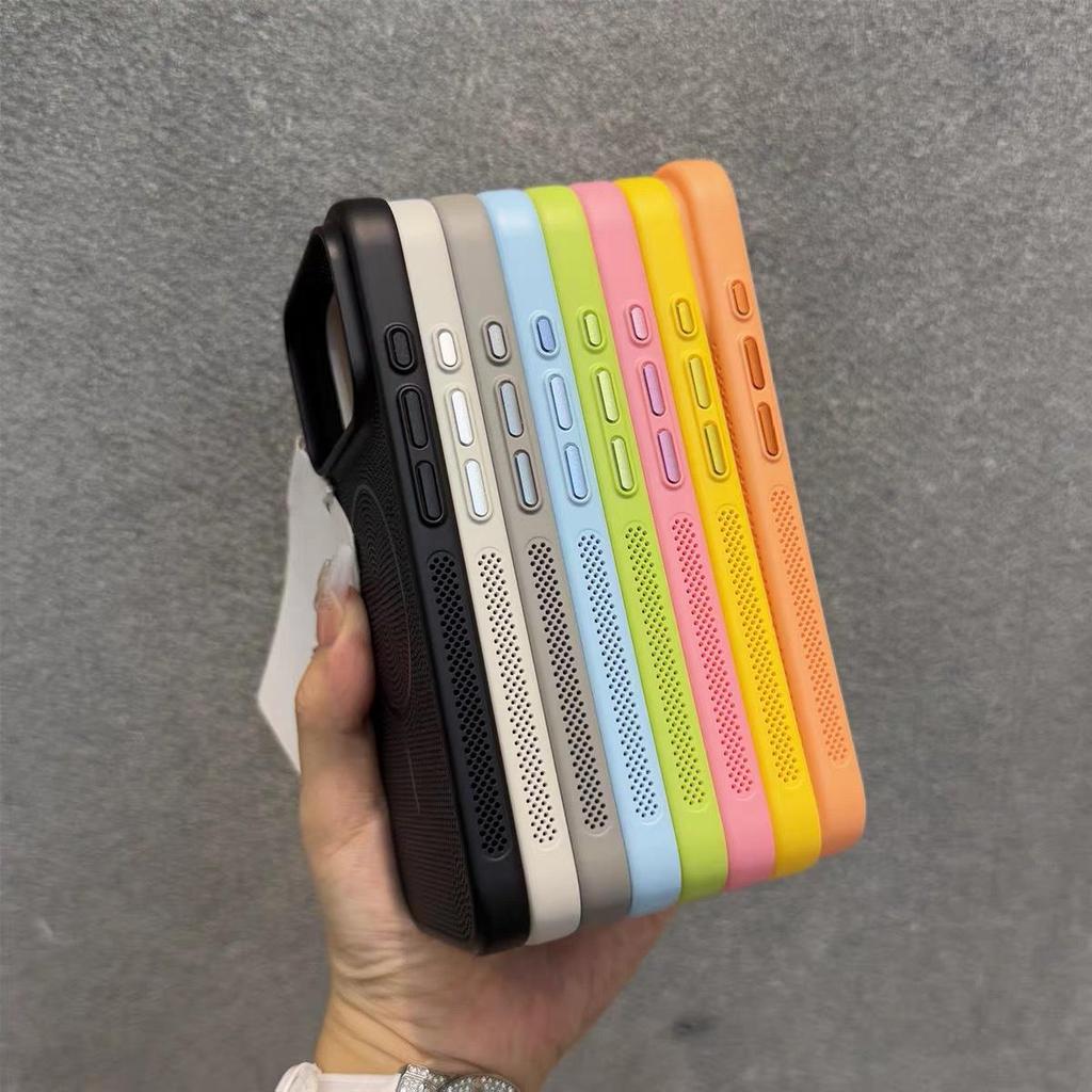 IPhone 17 Pro Max Mattes Magnetisches Case mit Wabenförmiger Wärmeableitung