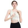 High-Intensity Quick-Dry Front Zip Sports Bra - Shockproof, Beauty Back Design for Women's Running & Yoga.