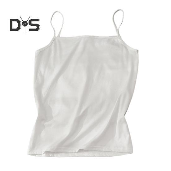 

Женский жилет на бретельках с квадратным воротником без рукавов, дышащая быстросохнущая летняя майка с высокой эластичной подошвой, топы M белый