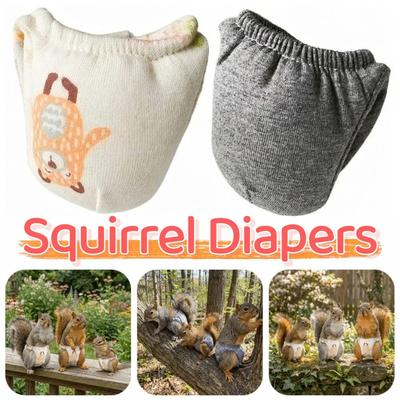 Breathable Pet Training Pants Adjustable Small Pet Diapers  For Guinea Pigs, Squirrels