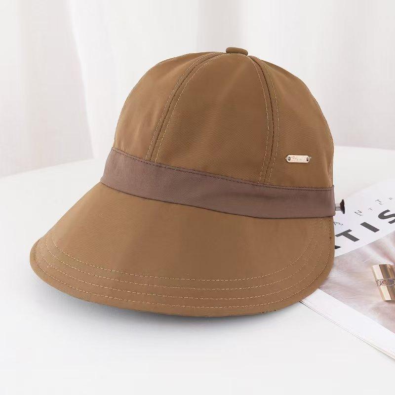 Leisure Hat, Fisherman Hat Versatile Sunshade and Sun Protection Hat Women's Summer Quick Drying Large Eave Hat