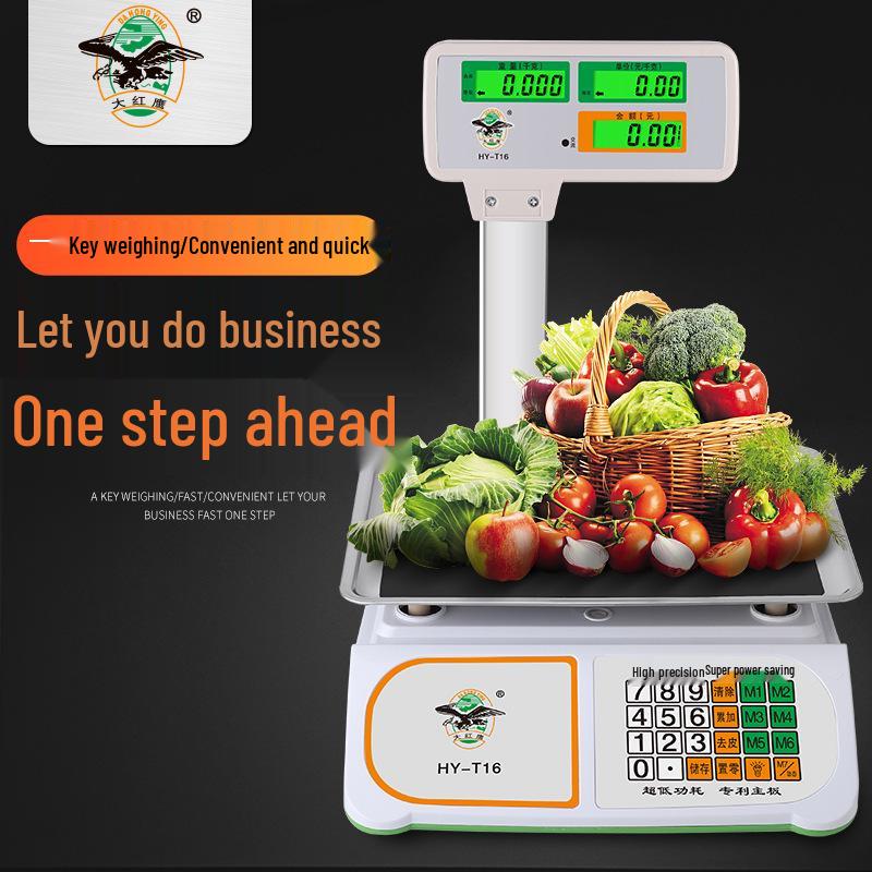 Cantar Digital cu Două Fețe Dahongying 30kg pentru Uz Comercial