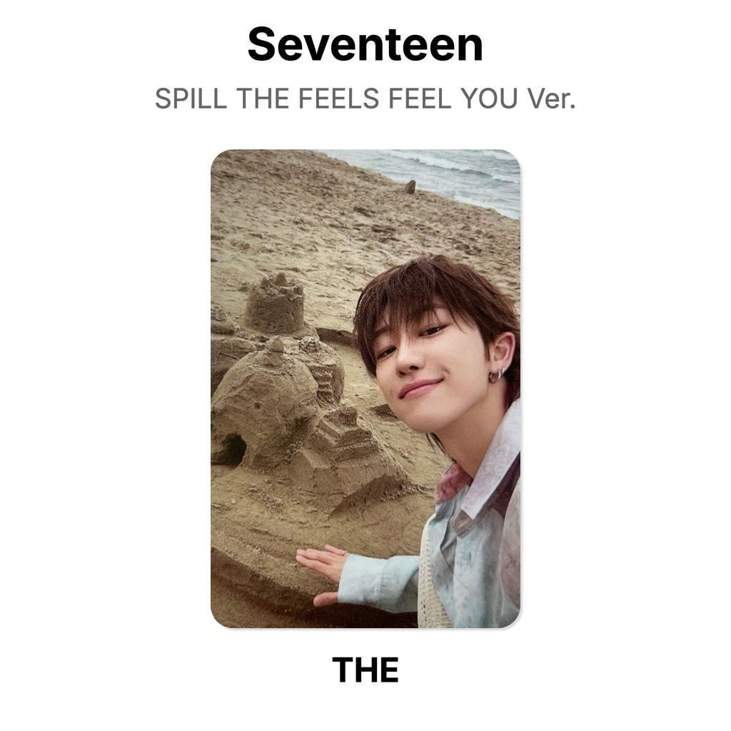 Seventeen SPILL THE FEELS FEEL YOU Ver. Official Photocard