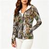 Womens Lightweight Full Zip Hoodie Sun Protection Jacket with Hood and Pockets Long Sleeve Outdoor Activewear