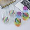 Clear Living Room Women's Slippers and Ladies Sandals Jelly Transparent Shoes Indoor Slides Home House Summer Footwear Pvc Vip
