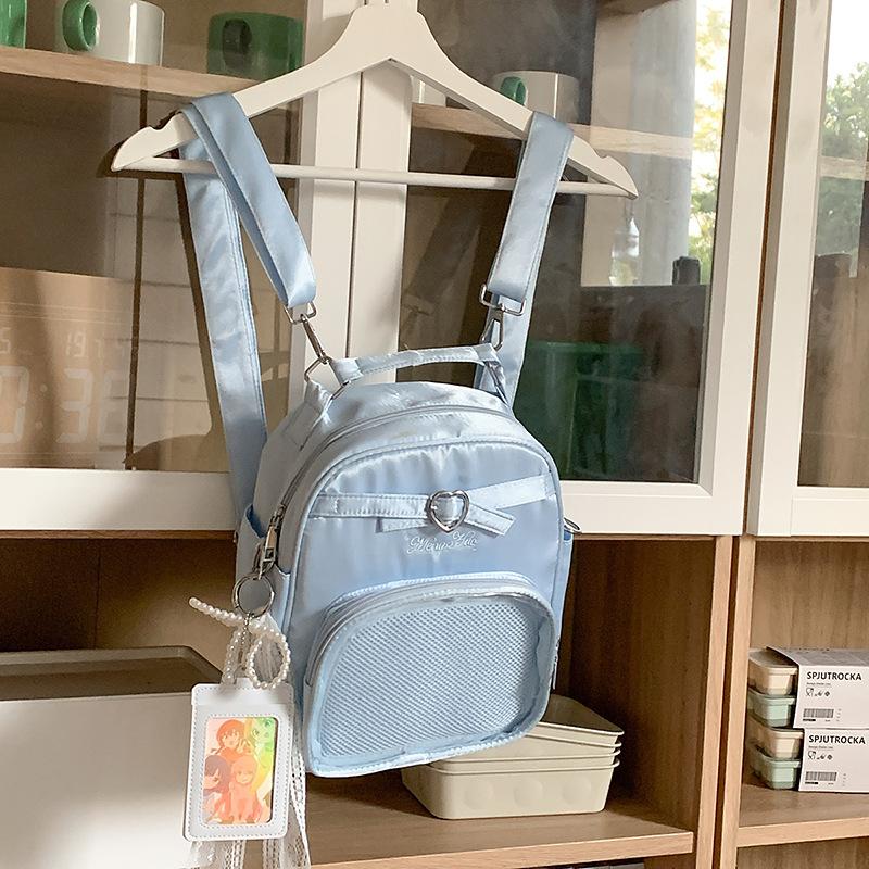 New Fashion Cute Bag Transparent Large Capacity Leisure Handbag Student Girl Shoulder Bag Backpack