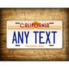 Personalized Vintage California Retro Metal Tin Sign Decorative Plaque Waterproof