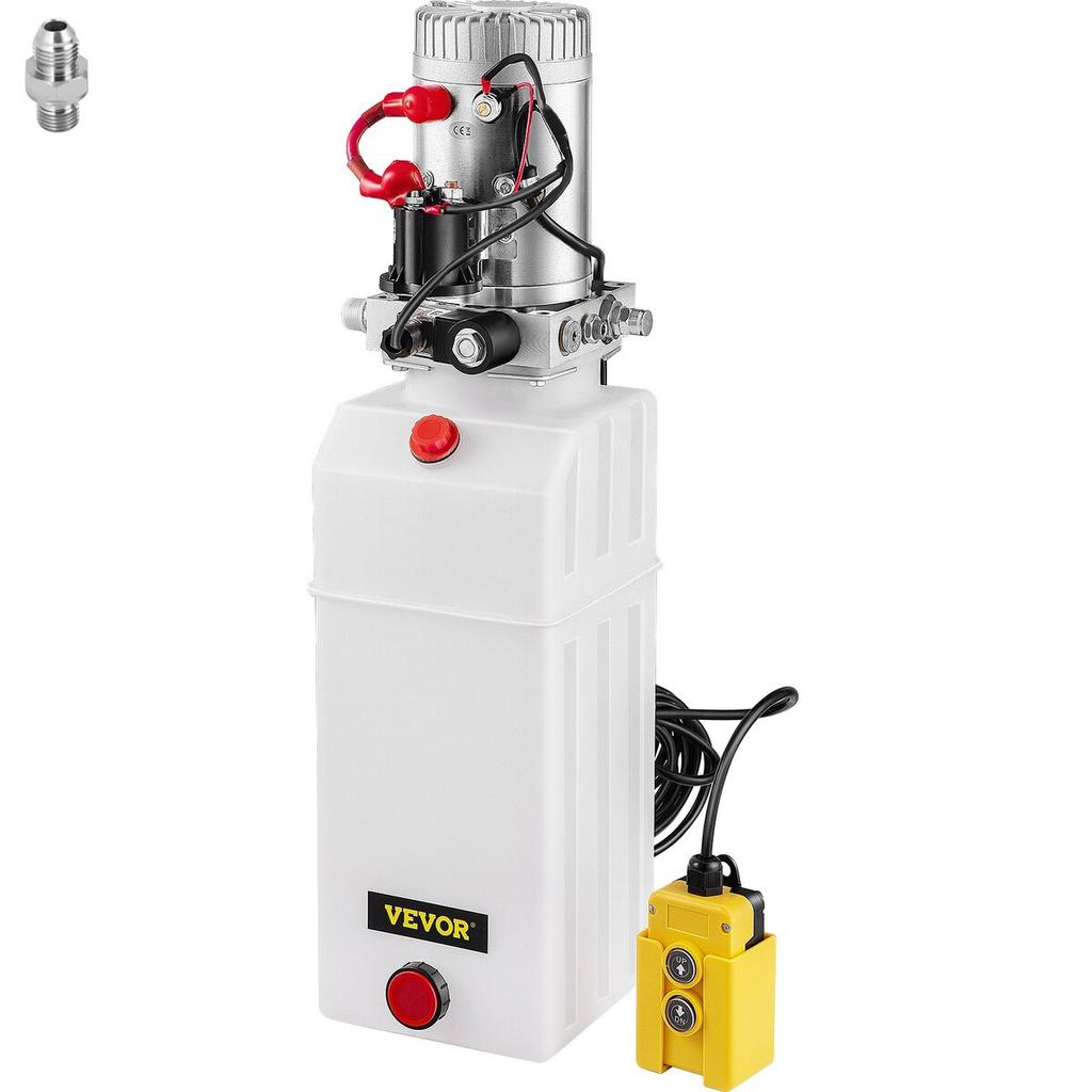 Hydraulic Power Unit 12V Hydraulic Motor Hydraulic Pump, Dump Trailer Hydraulic Pump Hydraulic Power Pack
