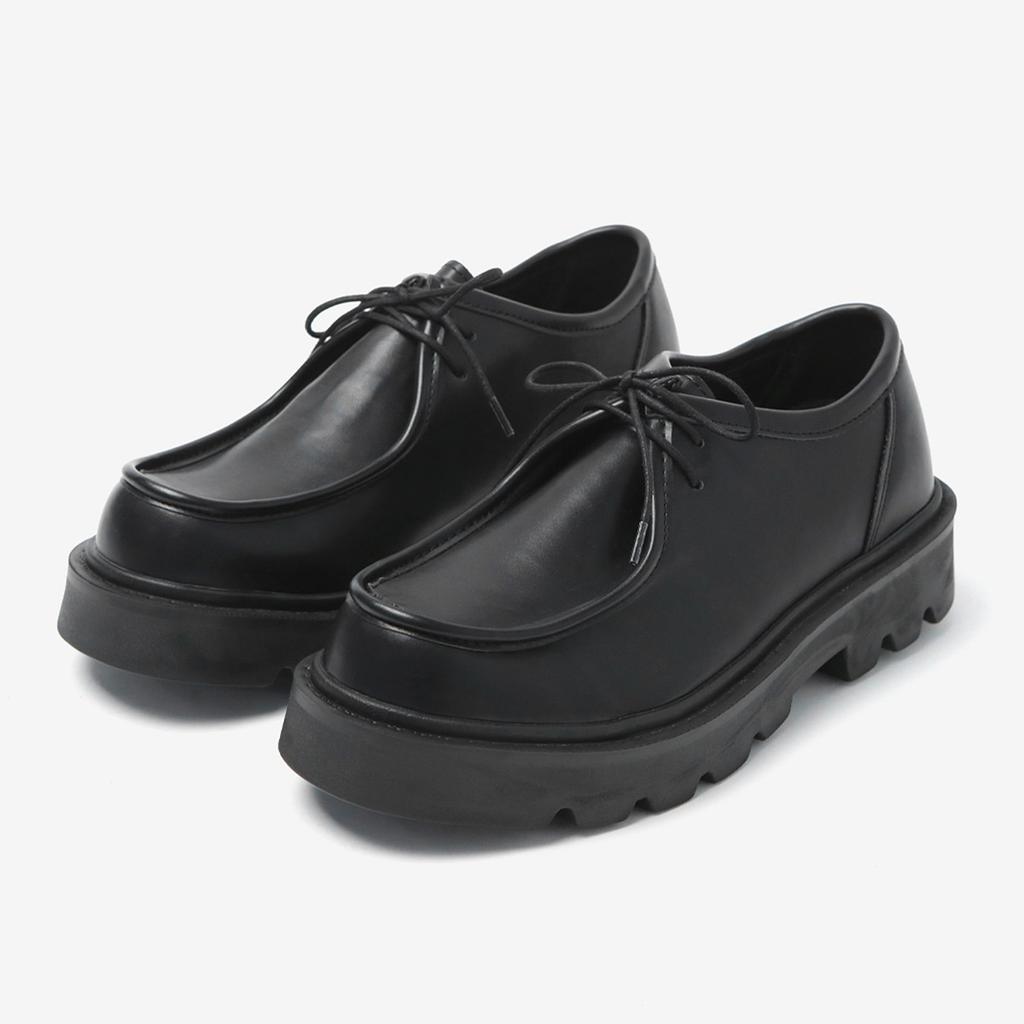 [PASCOROZEN] Pierre 2-Hole Wallabee Derby Shoes Black [JC1310] [Shipped from Korea] 100% Authentic