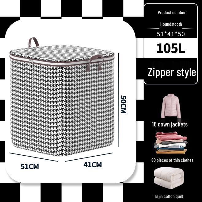 Jumbo Dustproof Storage Bag for Clothes and Quilts - Large Closet Organizer