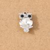 10pcs Cute Animal Charms Crystal Owl Pendants for Jewelry Making DIY Necklace Earrings Bracelet Accessories Supplies