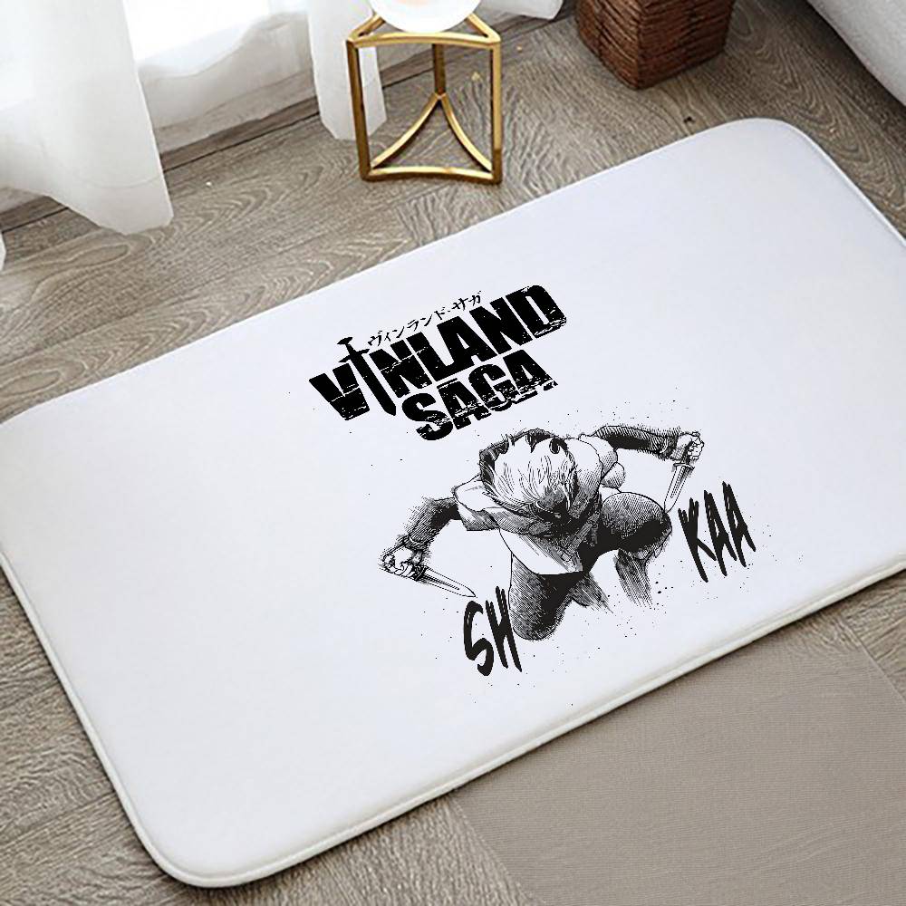 Aniem Vinland Saga Carpet Bathroom Anti-slip Mat Door Mat Home Decoration Mat Entrance Door Mat Scratch-resistant Door Mat