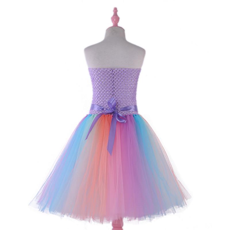 Buy Girls Tutu Dress Birthday Party Cosplay Child Unicorn Christmas Costume  Kids Colorful Rainbow Dress at affordable prices  free shipping, real  reviews with photos  Joom