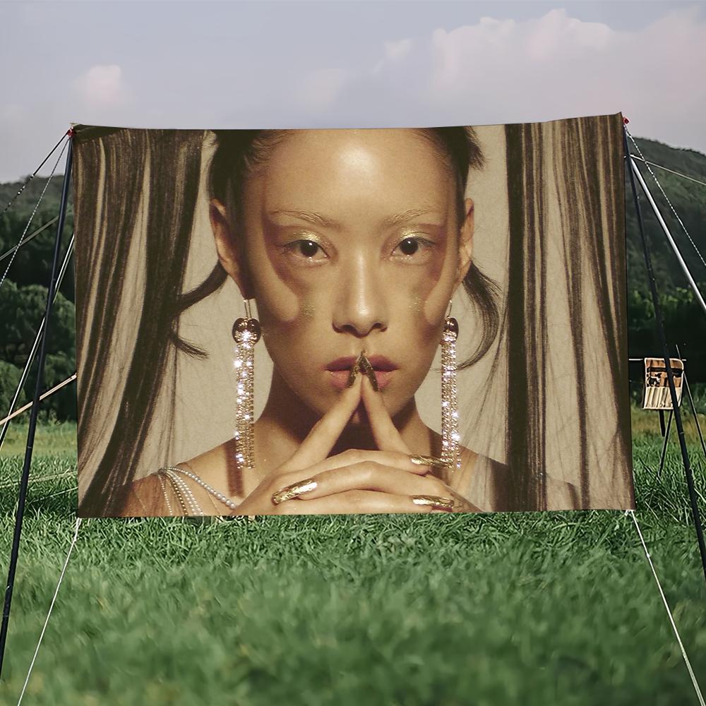 Singer Rina Sawayama Sawayama flag College Bedroom Living Room Home Dorm Decor Funny Tapestry Garage Bar Wall Club Banner