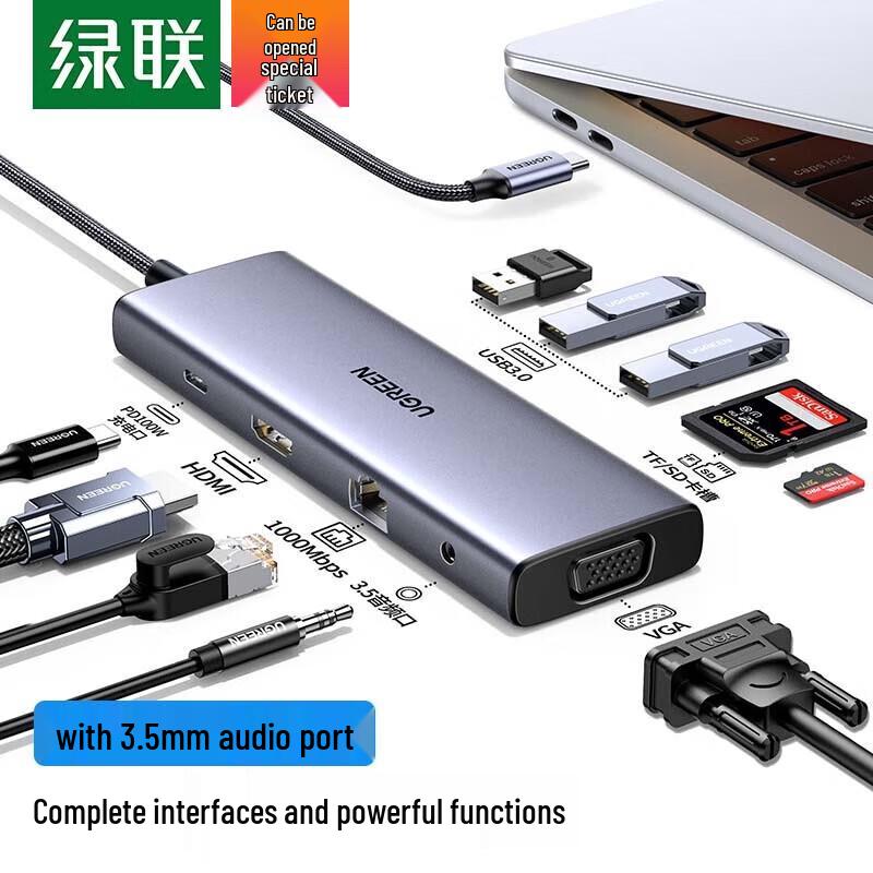 Ugreen 10-in-1 USB-C Docking Station
