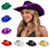 Composite Light Up Cowgirl Hat Comfortable Cowboy Hat Durable Space Cowgirl Hat  Outdoor