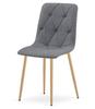 Libra Chair - Dark Gray Fabric / Wood Color Legs X 2