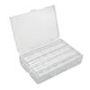 Earring Holder Organizer Transparent Acrylic 30 Grids Portable Stackable Earring Organizer Box L