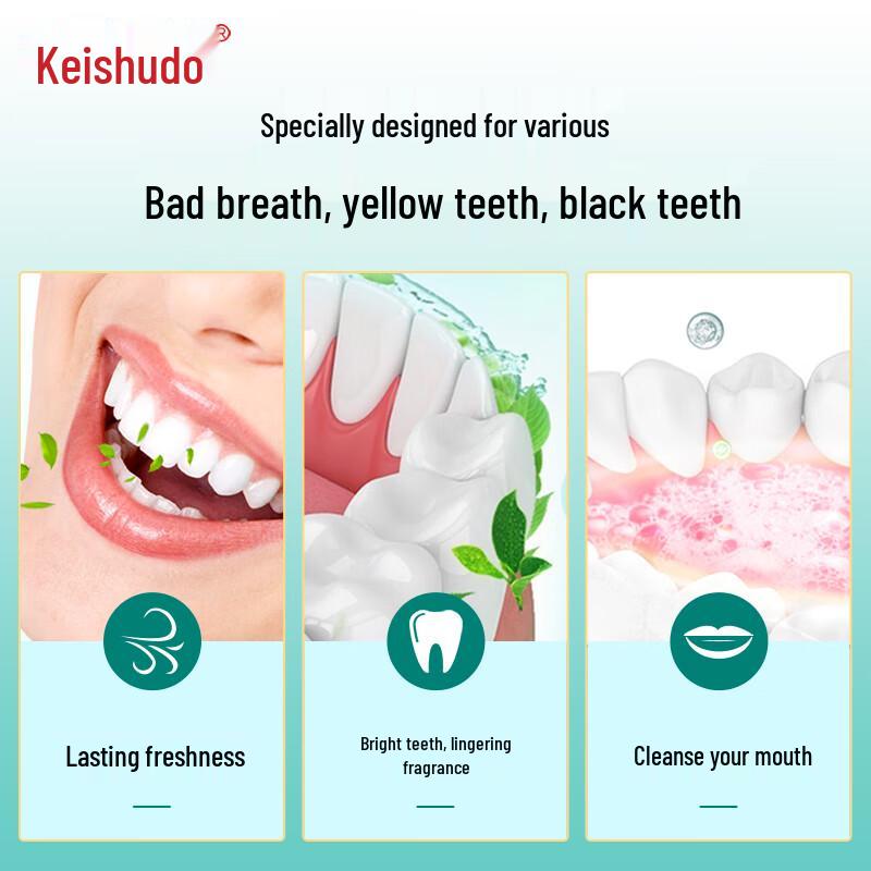 Jingxiutang Golden Fresh Breath Whitening Toothpaste 300g