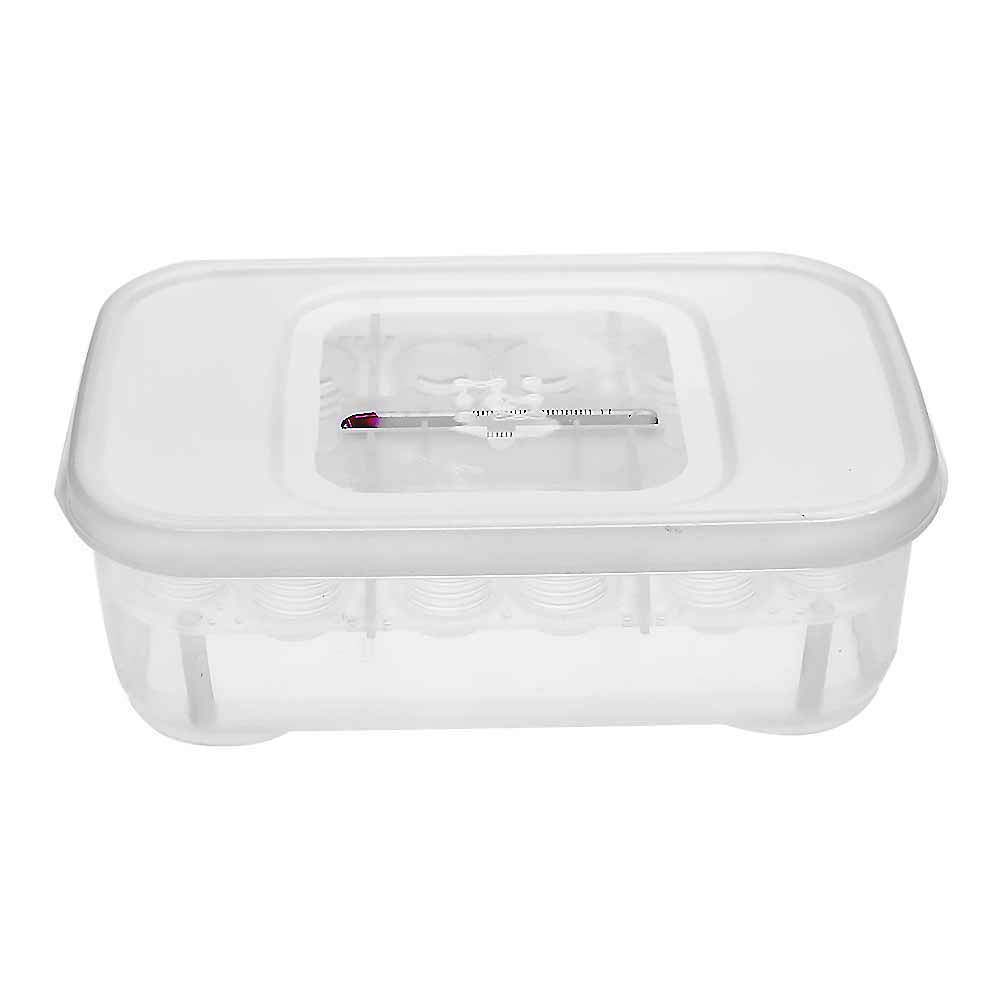 

12 Grids Reptile E-egg Incubation Tray Tray Gecko Lizard Snake Eggs Incubation Insect Keeping Box Incubator Tray Breeding Tool