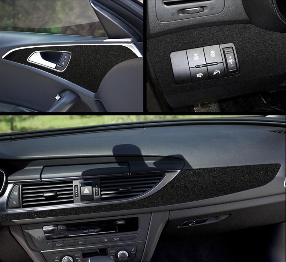 Velvet Suede Car Wrap Vinyl Film PVC Car Stickers Self Adhesive Air Release SUV Trunk Decals Body Stickers Car Accessories