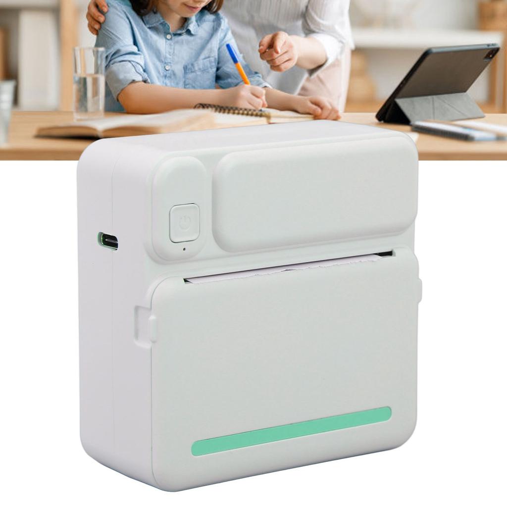 Sticker Printer   Thermal Printer Portable Inkless   APP Phone Printer for Kids   Study Notes Pictures Receipts