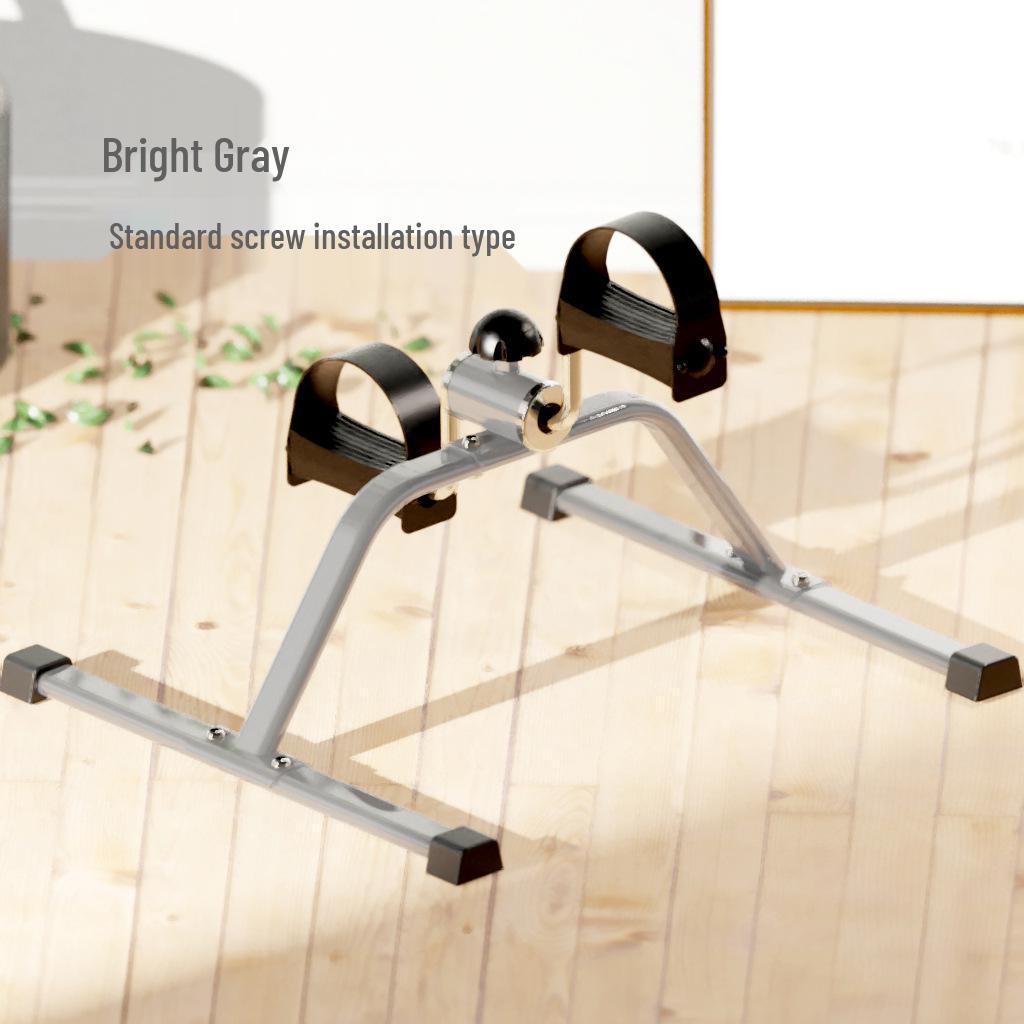 Compact Indoor Fitness Bike: Mini Rehabilitation and Leg Trainer for Seniors