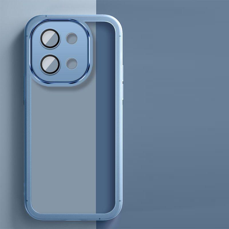 

For Vivo Y28 4G Case vivo Y28 4G Phone Case vivo y28 4G Cover V2352 Shookproof Plating Silicone back cover vivo Y28 4G
