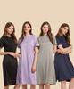 [4PACK] Women's Relaxed Fit Homewear Long Dress PMFYKBP01/00 [Shipped from Korea] 100% Authentic