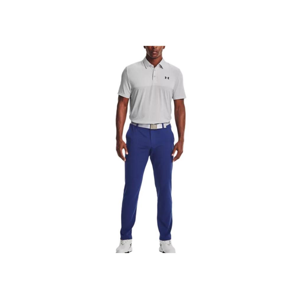 Under Armour Casual Sports Short Sleeve Polo Shirt Men Tops Gray 1361145-014