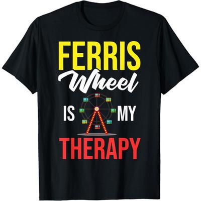 Riesenradfahrt Riesenbeobachtungsräder Karneval Zitat T-Shirt(9)