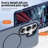 Frosted Magnetic Metal Holder Phone Case For Samsung S26 S25 Ultra S24 S26 S23 Plus S25 FE For Magsafe Wireless Charging Cover