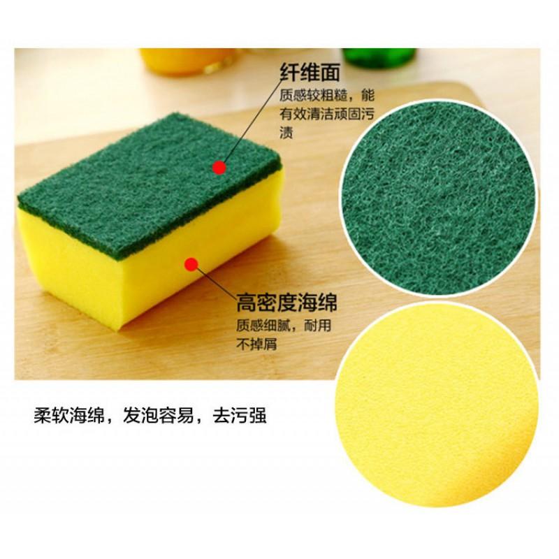Stainless Steel Scrubber Sponge Set 3pcs 304 Grade Kitchen Cleaning Tools Pots Pans Dishes