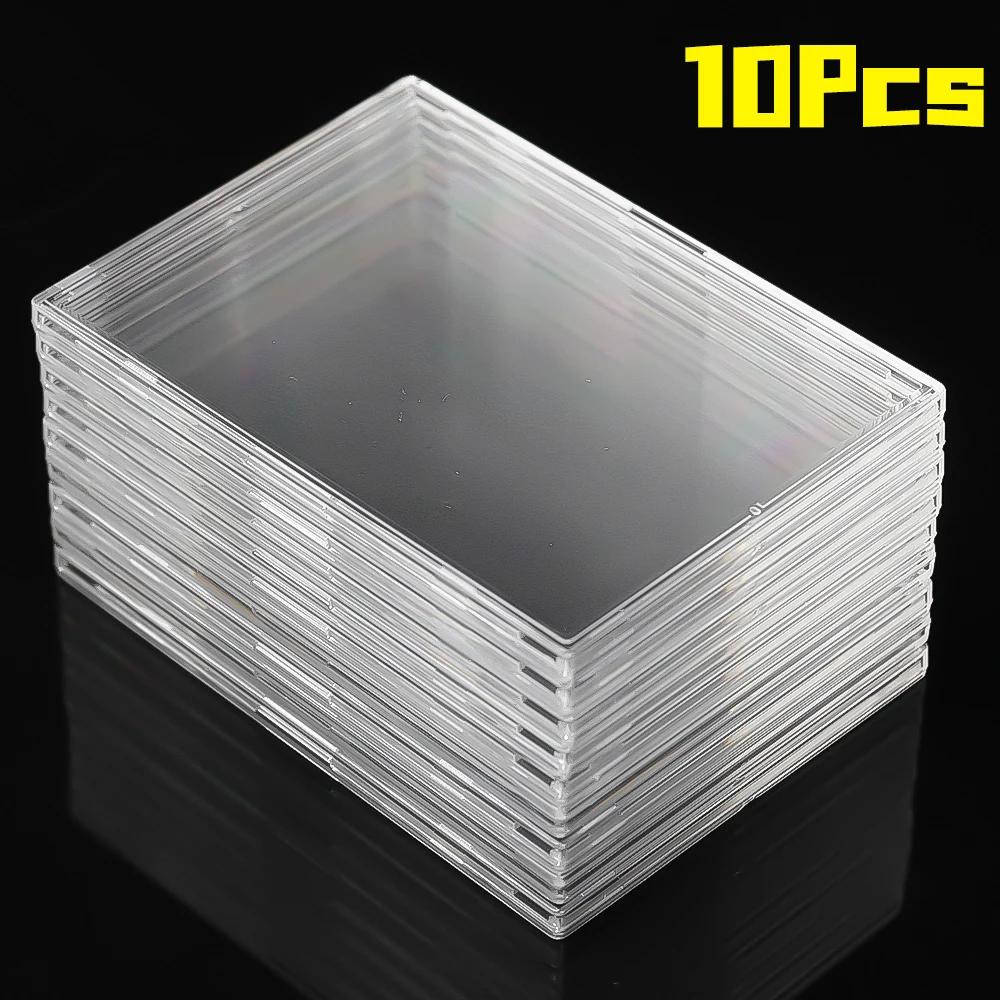 Transparent Kpop Idol Photocard Sleeve Frame Anti-scratch PS DIY Gaming Trading Card HD Collect Holder Display