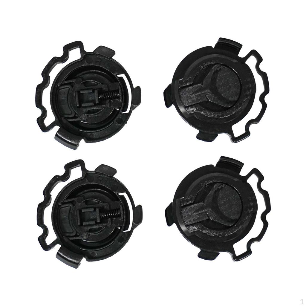 4 Pack Motorbike Helmet for Simple Installation with Fixed Hole Buckle