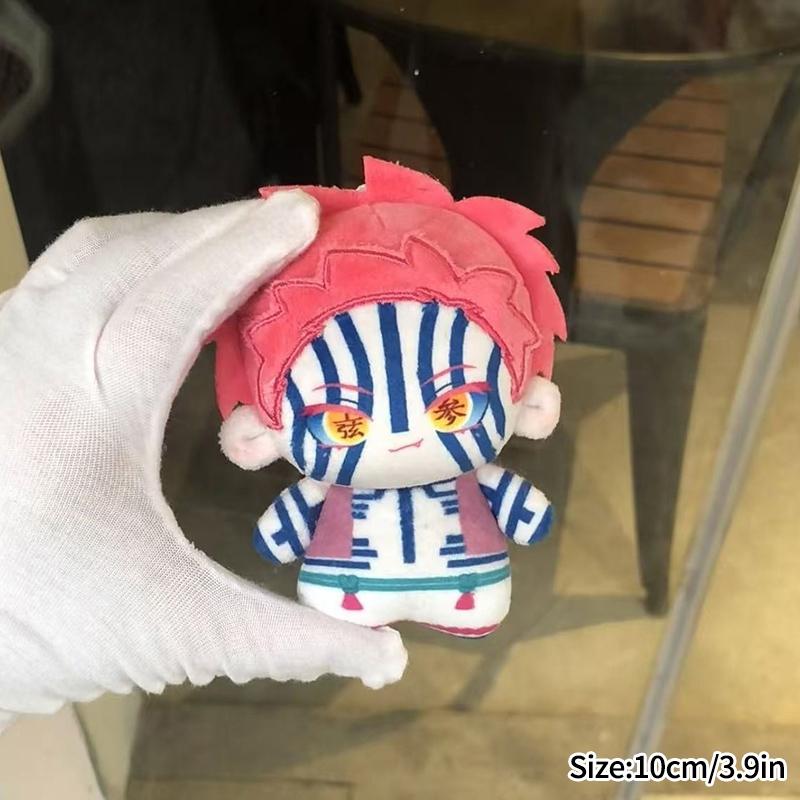 Anime Figure Demon Slayer Doll Toys Tanjiro Shinobu Kocho Ornament Cute Anime Figure Keychain Decor Birthday Toys Gifts Doll Toy