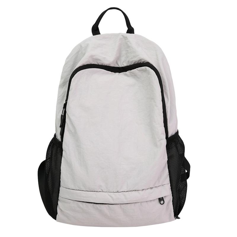 

Мужской спортивный рюкзак Женский дорожный рюкзак Многофункциональная складная уличная легкая сумка для альпинизма серый