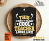 This Is What a Really Cool Teacher Looks Like Shirt, Funny Educator Tee, Appreciation Gift, Back to School Outfit, Classroom Humor, Star Art